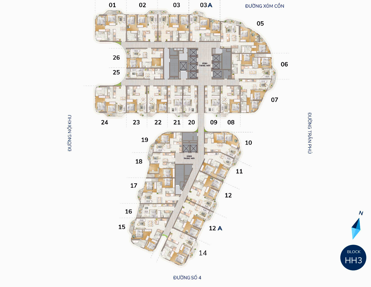 Mặt Bằng Tầng Căn Hộ Welltone Luxury Residence (1)