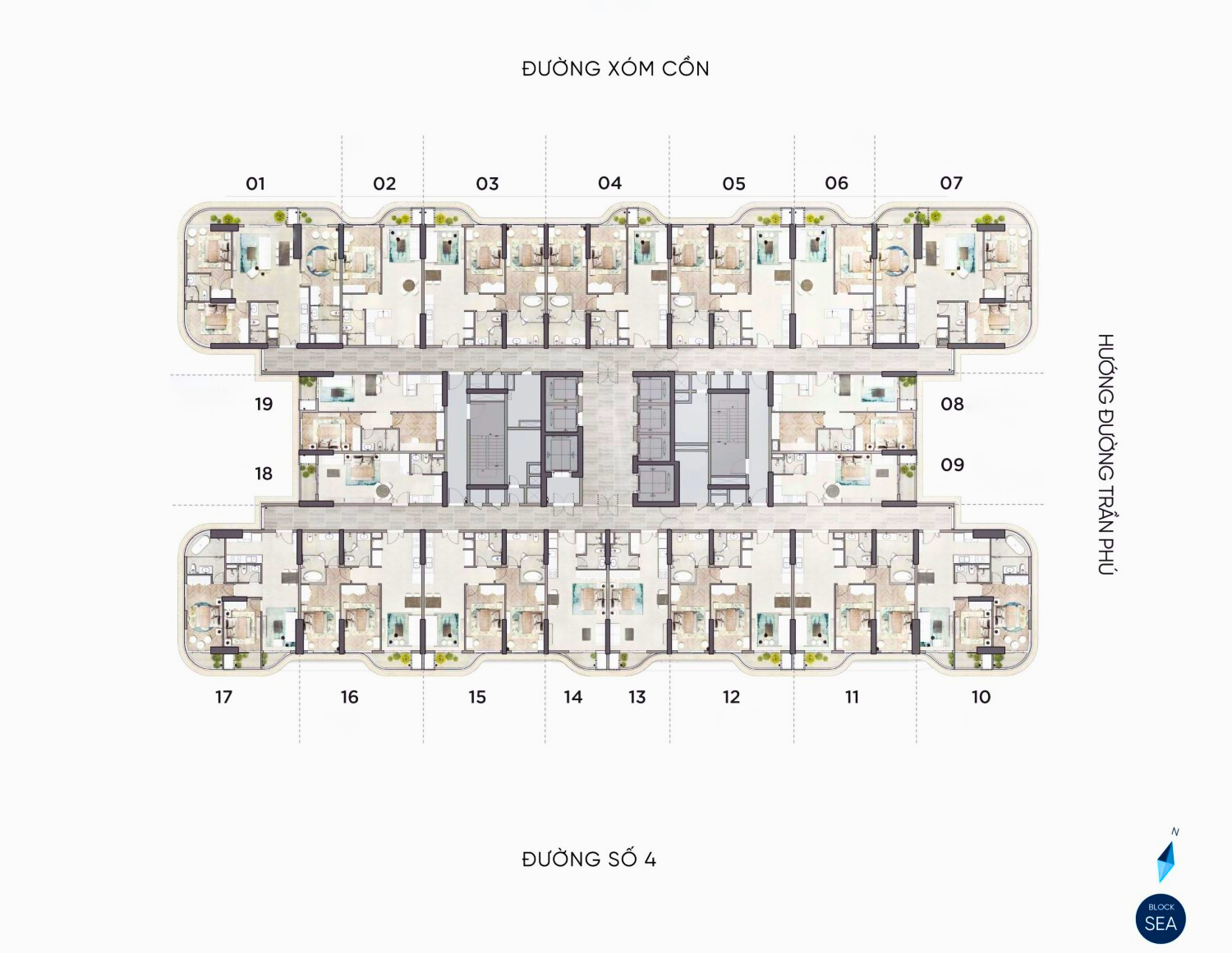 Mặt Bằng Tầng Căn Hộ Welltone Luxury Residence (2)